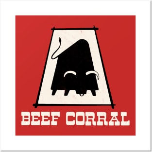 Beef Corral Restaurant Posters and Art